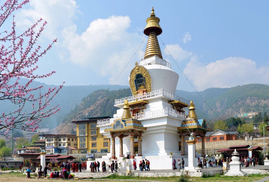 Memorial Chorten (Thimphu Chorten), Thimphu, Thimphu District, Bhutan